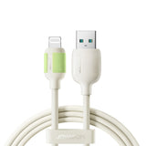 JOYROOM S-A53 1.2M A-L Lightning kabel 1,2 m Beige