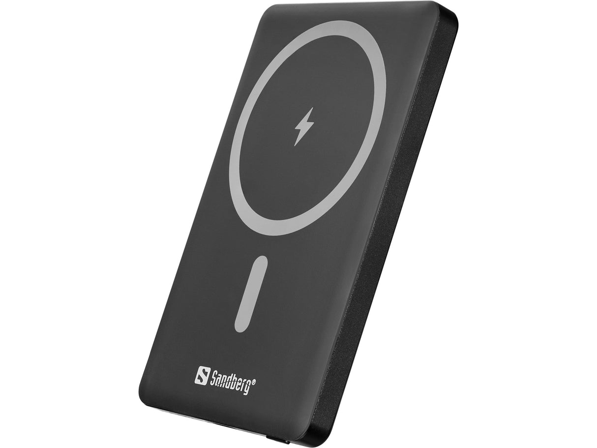 Sandberg 320-96 powerbank Lithium 5000 mAh Trådløs opladning Sort
