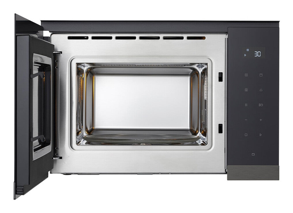 LG MG7Z2593B mikrobølgeovn Sort, Rustfrit stål Grill mikroovn Indbygget 25 L 900 W