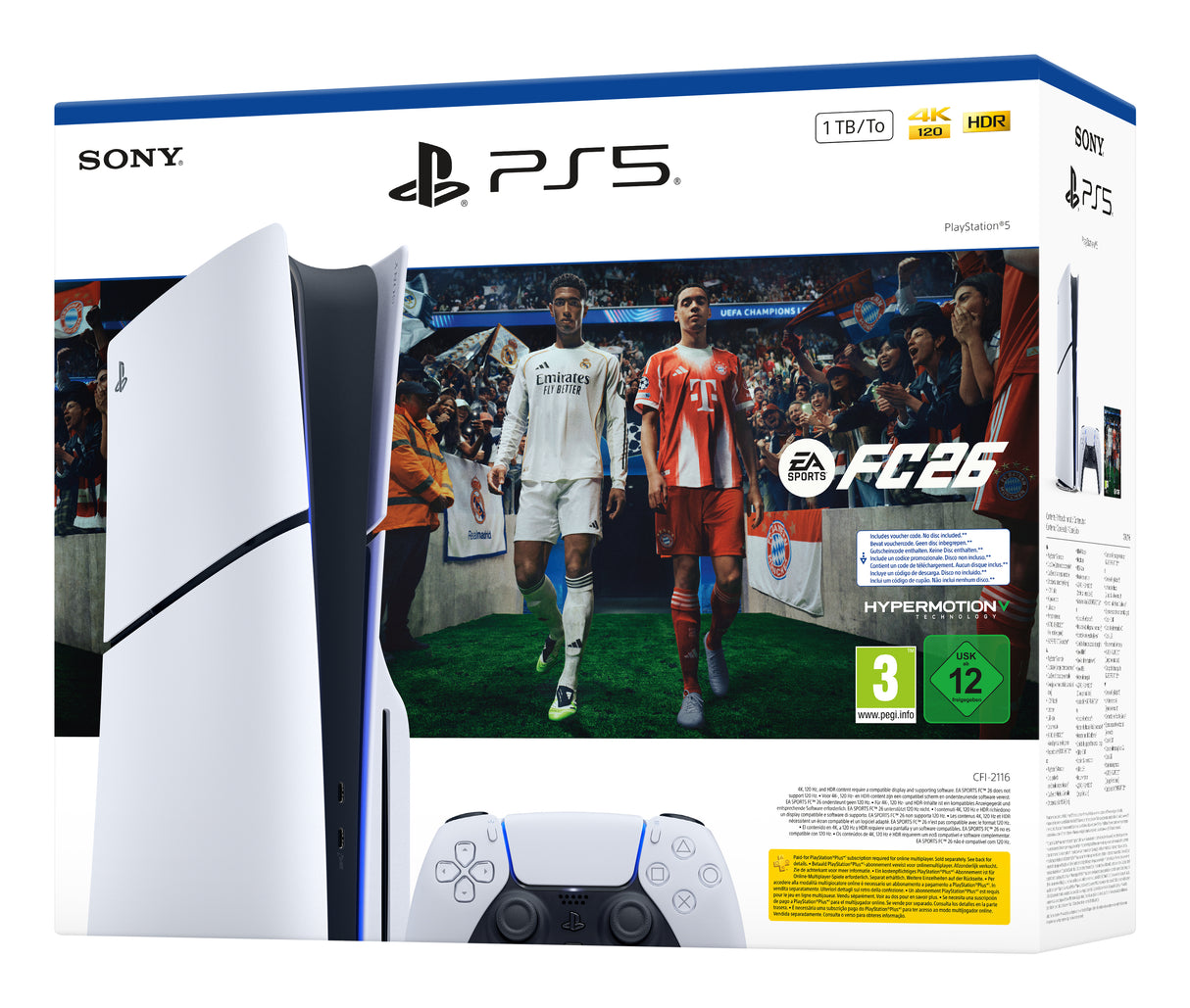 Sony PlayStation 5 Slim 1TB inkl. EA Sports FC26