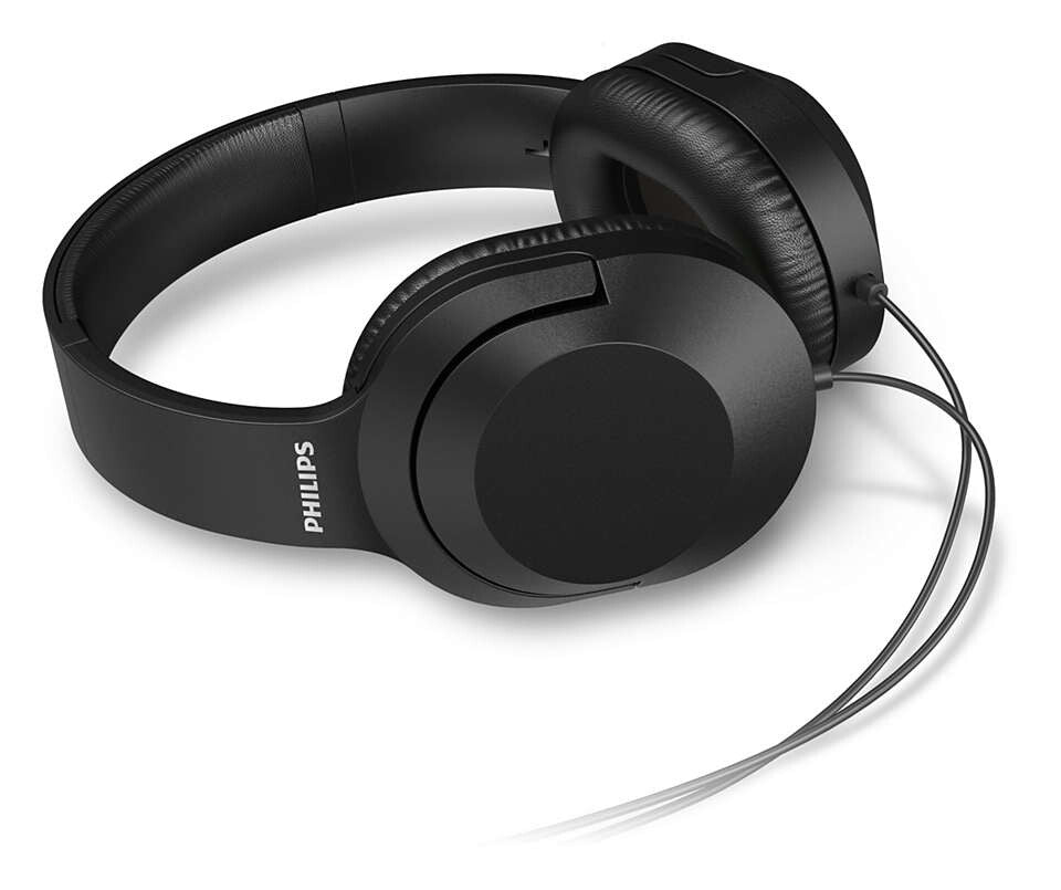 Philips TAH2005BK/00 hovedtelefoner/headset Ledningsført Musik/hverdag Sort