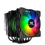 Nordic Gaming AC200 Processor-køler 2-pack Sort 120 mm