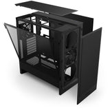 NZXT H series H5 Flow Tower Udvidet ATX Sort