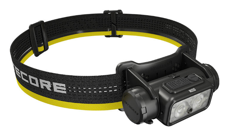 Nitecore NU50 lommelygte Sort, Gul Hovedbånd lommelygte LED