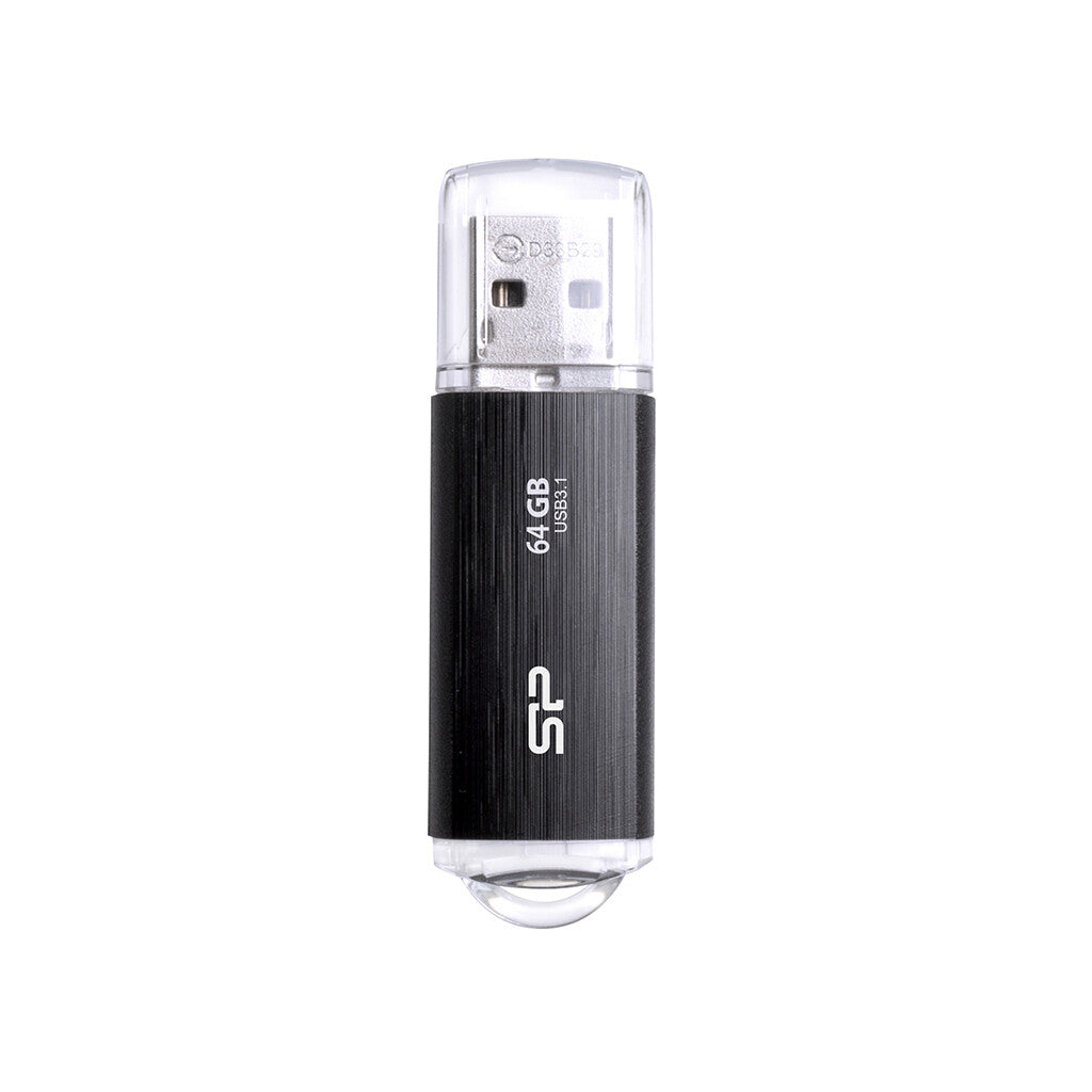 Silicon Power Blaze B02 USB-nøgle 64 GB USB Type-A 3.2 Gen 1 (3.1 Gen 1) Sort