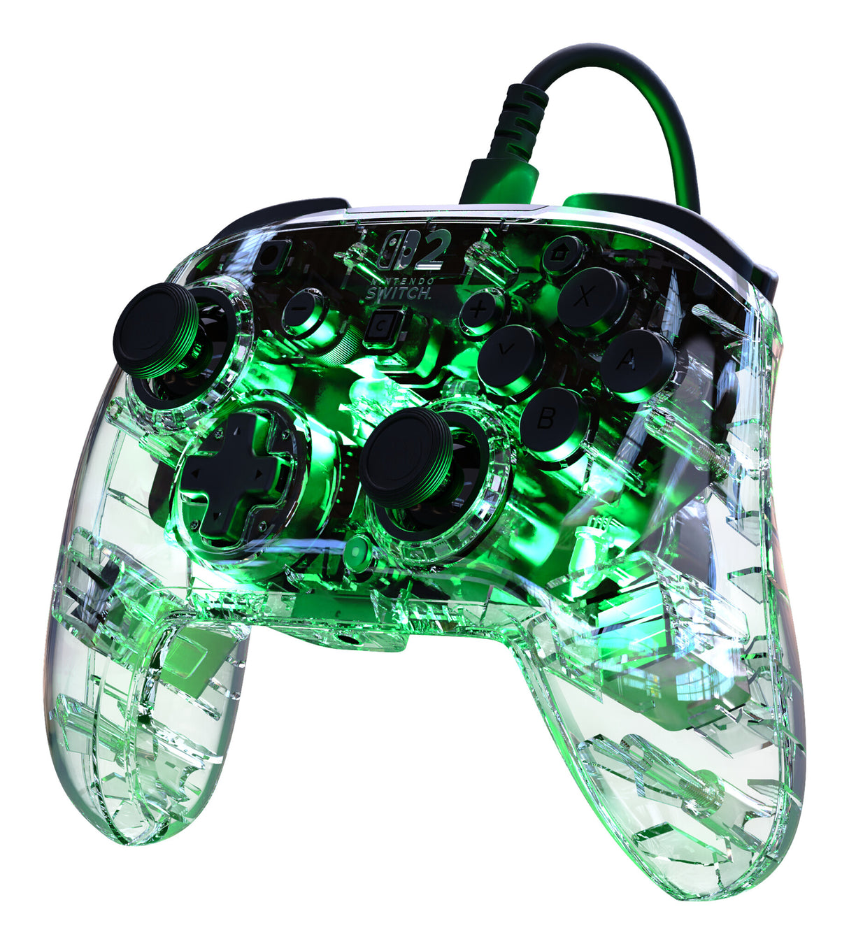 Turtle Beach TBC-8004-95 spil-controller Gennemsigtig USB Gamepad Nintendo Switch, Nintendo Switch 2, Nintendo Switch OLED
