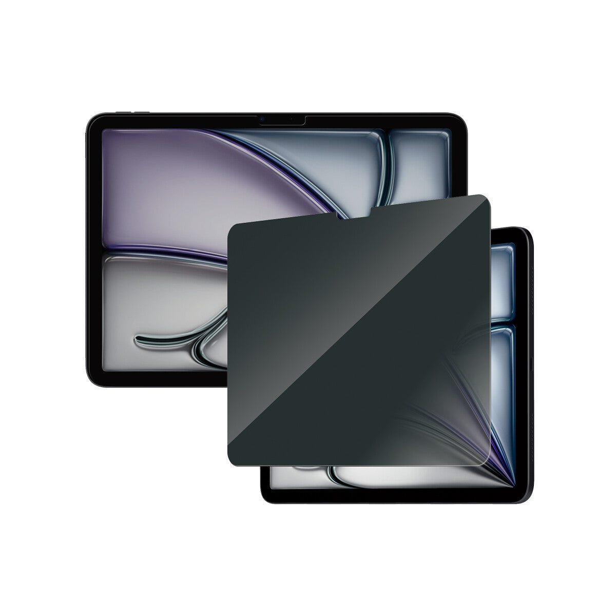 PanzerGlass ® 2-Way Privacy Skærmbeskyttelse iPad Air 11'' (2024-2025) | iPad 11" (2025) | iPad 10.9'' (2022) | Ultra-Wide Fit