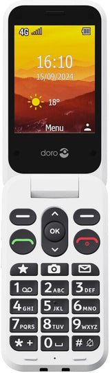 DORO Leva L30 2.8 128MB Sort/hvid Sort Hvid