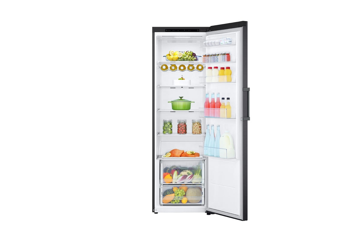 LG GLT51MCGSF køleskab Fritstående 386 L Sort