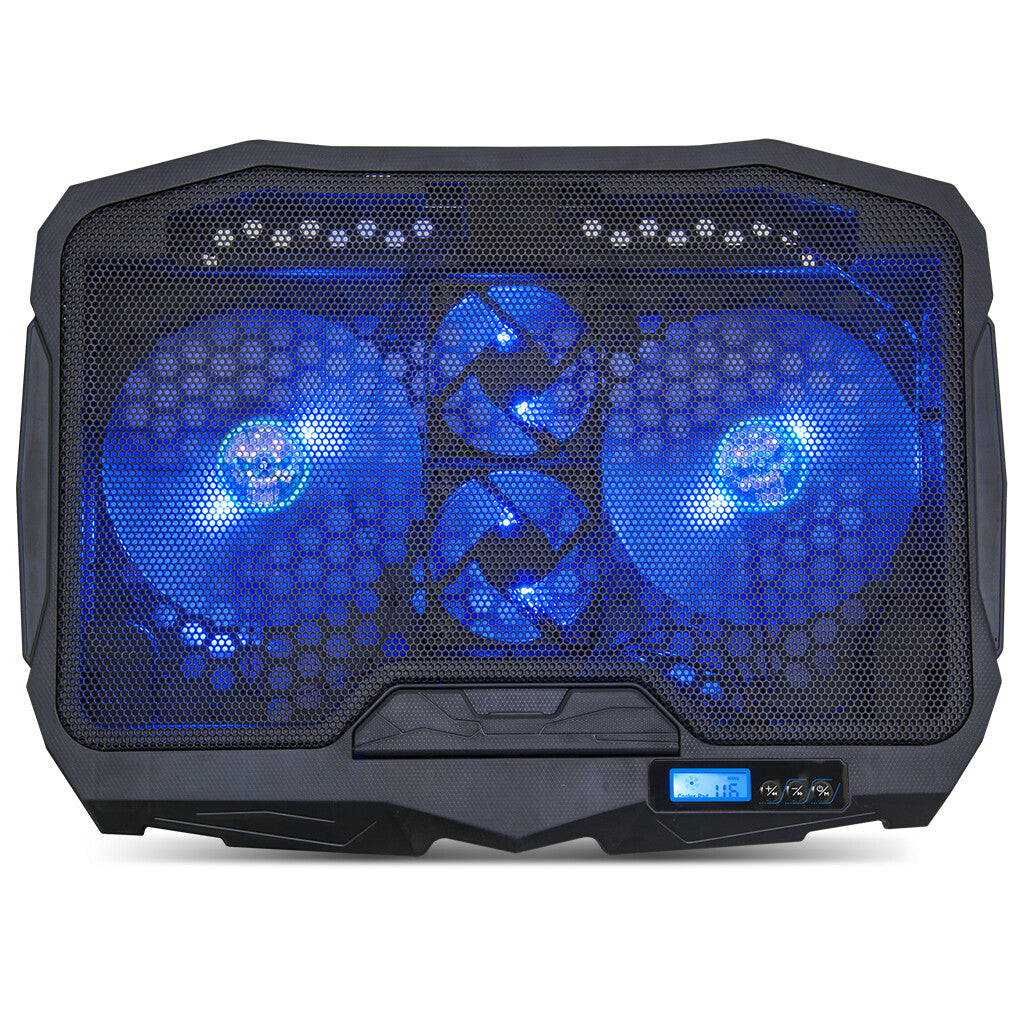Spirit of Gamer Airblade 600 køling til laptop 43,2 cm (17") 1500 rpm Sort, Blå