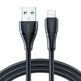 JOYROOM 6956116703011 Lightning kabel 1,2 m Sort