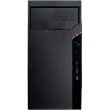 Inter-Tech IT-6505 Reto Tower Micro ATX Sort