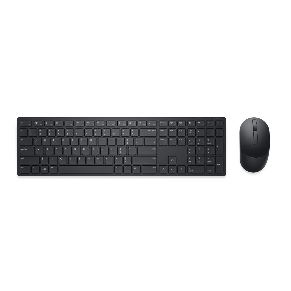 Dell Pro KM5221W Sæt med mus og tastatur Trådløs Pan Nordic