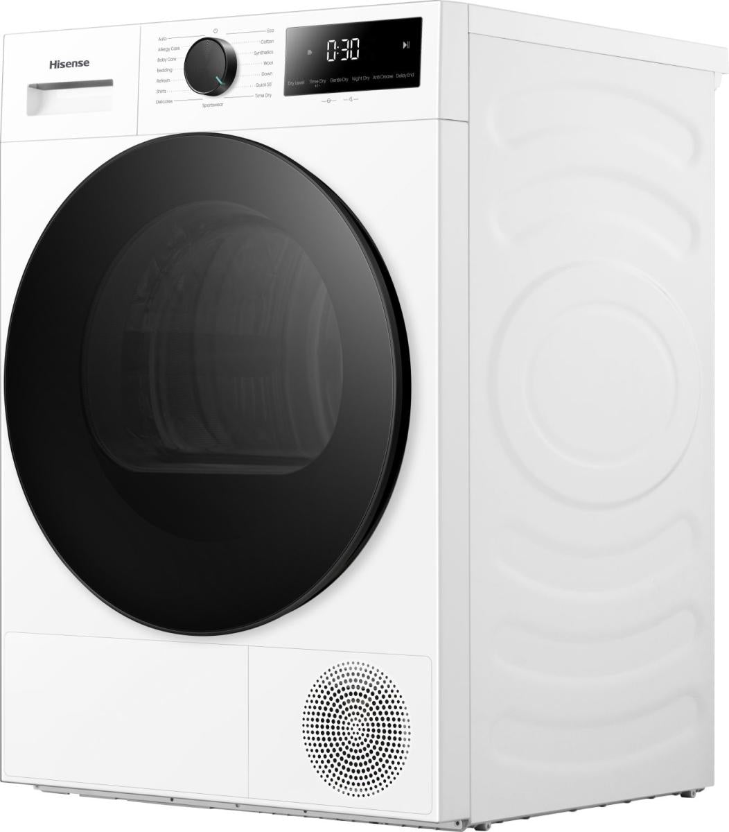 Hisense DH1I900BWCCA kondenstørretumbler med varmepumpe