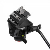 Manfrotto 500X Fluid Head stativhoved Sort Aluminium, Technopolymer 1/4, 3/8" Væske