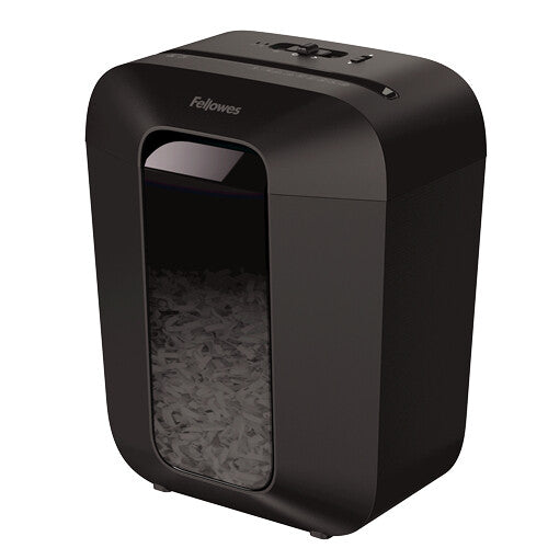 Fellowes Powershred LX50 papirmakulator Delvist makulering Sort