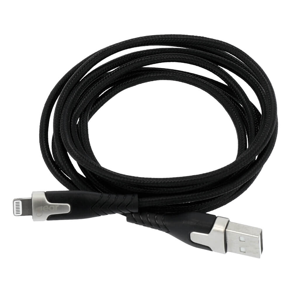 Gear 665108 Lightning kabel 1,5 m Sort