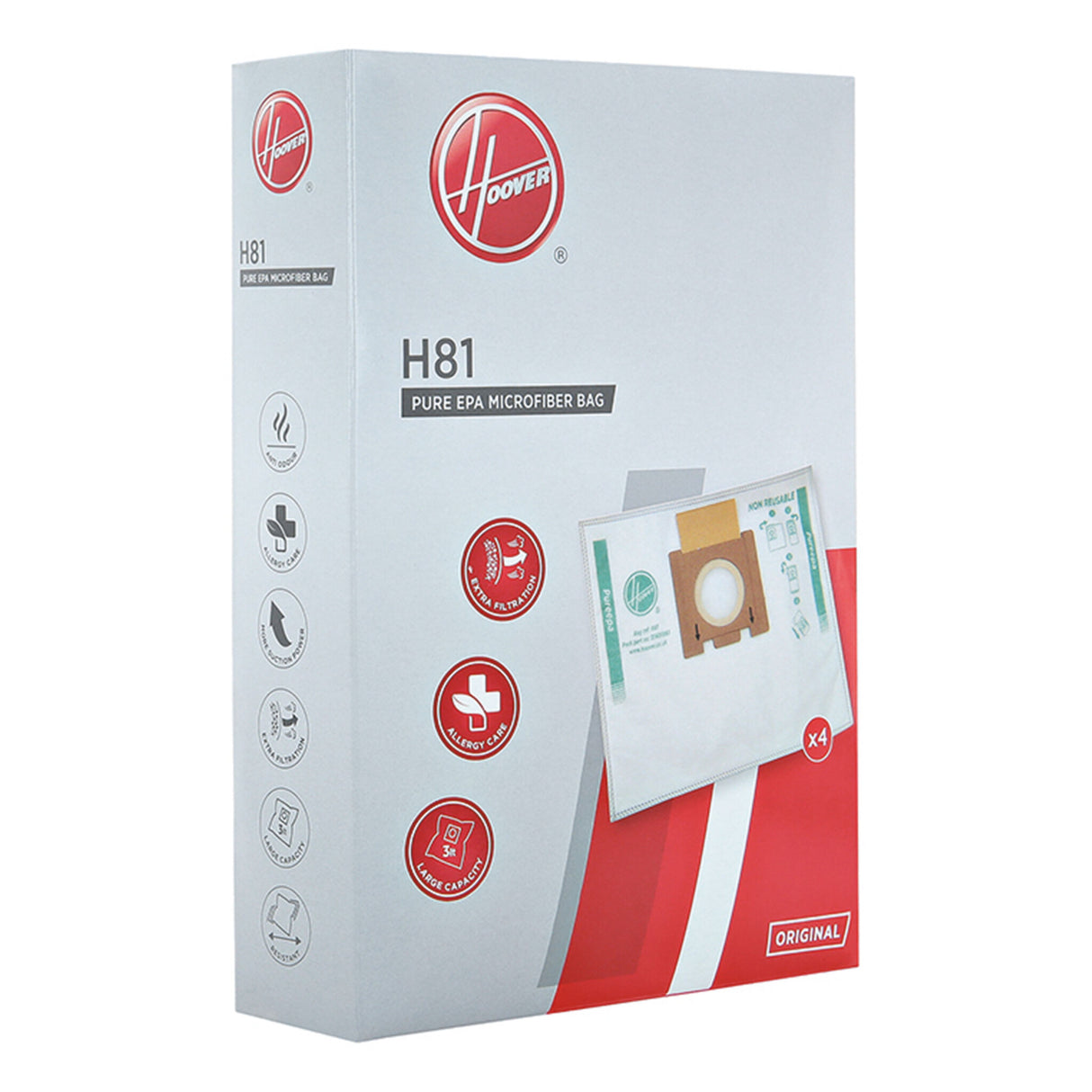 Hoover H81 - Micro Bag Støvpose Beholder vakuum