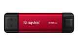 Kietasis diskas Kingston Technology 512GB Dual USB-A/C Portable SSD, Up to 1050MB/s USB 3.2 Gen 2