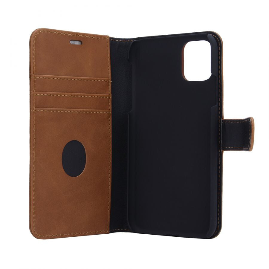 Radicover Exclusive 2-i-1 mobiltelefon etui 15,5 cm (6.1") Folie Brun