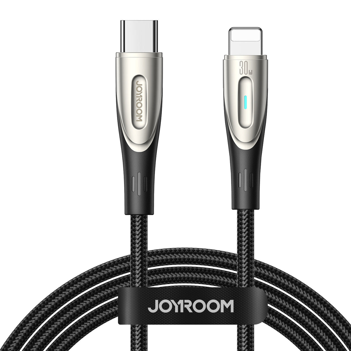 JOYROOM 6941237111456 Lightning kabel 1,2 m Sort