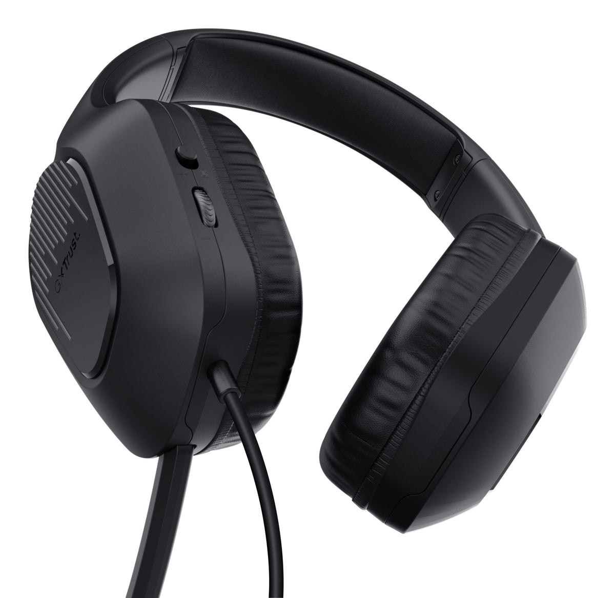 Trust GXT 415 Zirox Headset Ledningsført Spil Sort