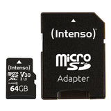Intenso 3433490 hukommelseskort 64 GB MicroSDXC UHS-I Klasse 10
