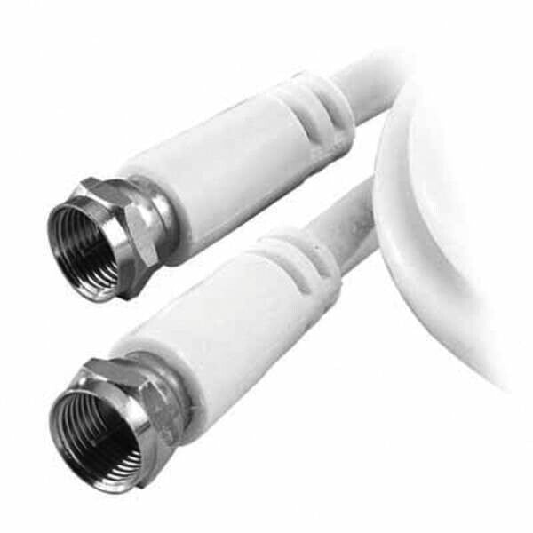 Vivanco VVSAT30MMNW koaxial kabel 3 m F-type Hvid