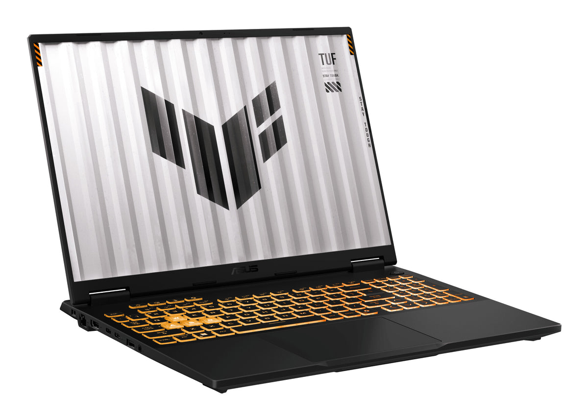 ASUS TUF Gaming F16 FX608JHI-QT325W Intel(R) Core™ i5 i5-14450HX Laptop 40.6 cm (16") WQXGA 16 GB DDR5-SDRAM 512 GB SSD NVIDIA(R) GeForce RTX™ 5050 Wi-Fi 6E (802.11ax) Windows 11 Home Black, Grey