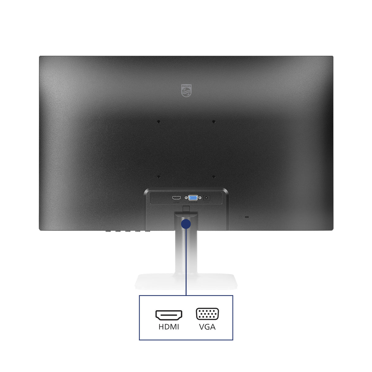 Philips 1000 series 24E2N1100LB/00 computerskærm 60,5 cm (23.8") 1920 x 1080 pixel Fuld HD LCD Sort