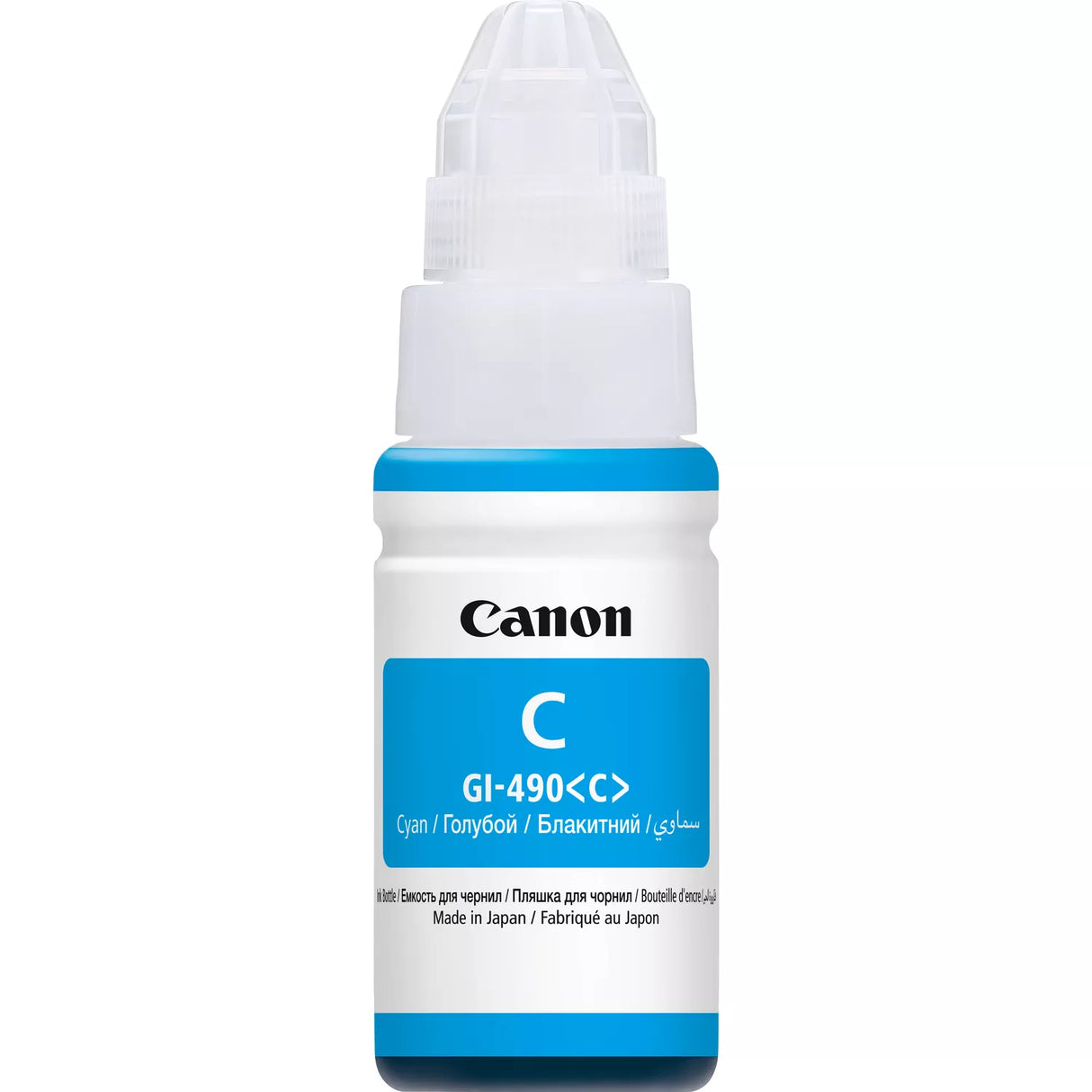 Canon GI 490 C Cyan 7000 sider Blækrefill 0664C001