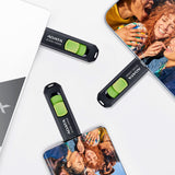 ADATA UC300 32GB USB 3.2 Gen 1 / USB-C USB stick Sort Grøn