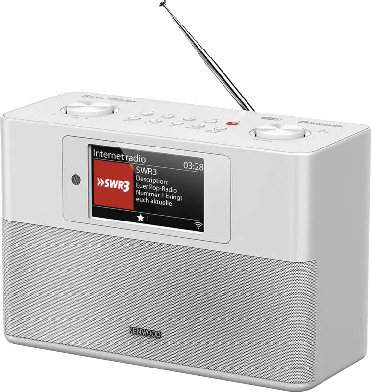 Kenwood CRST200SW Bærbar Digital Hvid