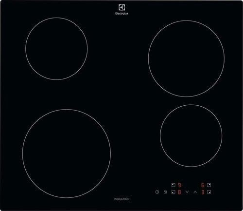 Electrolux LIB60424CK Sort Indbygget 60 cm Zone induktionskogeplade 4 zone(s)