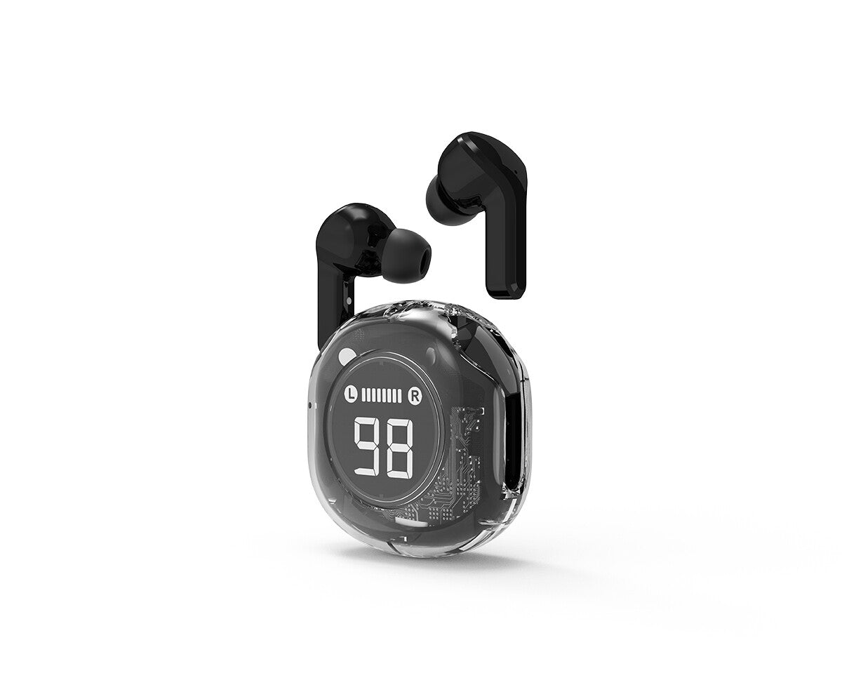 Gembird GMB Audio TWST-01-BK hovedtelefoner/headset Trådløs I ørerne Opkald/musik USB Type-C Bluetooth