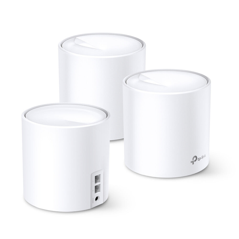 TP-Link Deco X60 Dual-band (2,4 GHz / 5 GHz) Wi-Fi 6 (802.11ax) Hvid 2 Intern