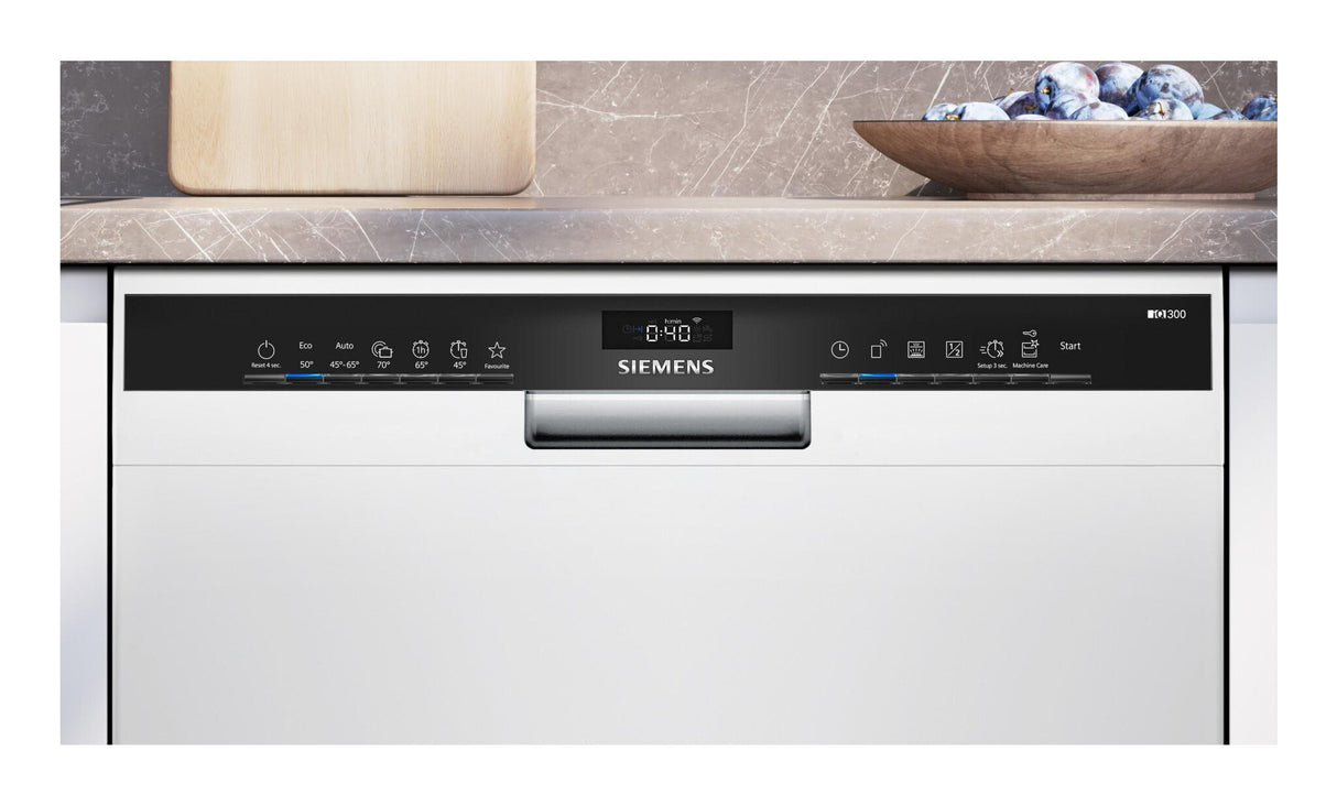 Siemens SN43HW03TE opvaskemaskine Under bordplade 13 kuverter