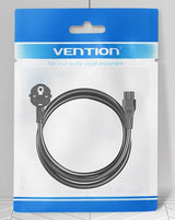 Vention ZCKBAC el-ledning Sort 1,8 m Strømstik type F IEC C5