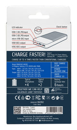 Rivacase VA2102 Lithium polymer (LiPo) 20000 mAh Sort