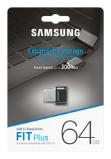 Samsung MUF-64AB USB-nøgle 64 GB USB Type-A 3.2 Gen 1 (3.1 Gen 1) Grå, Sølv