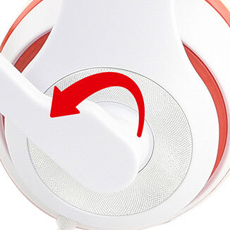 Gembird MHS-03-WTRD hovedtelefoner/headset Ledningsført Opkald/musik Rød, Hvid