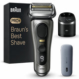 Braun Series 9 Pro+ 9575cc Wet & Dry Folie shaver Trimmer Metallic