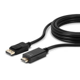 Lindy 36922 videokabel adapter 2 m DisplayPort HDMI Type A (Standard) Sort