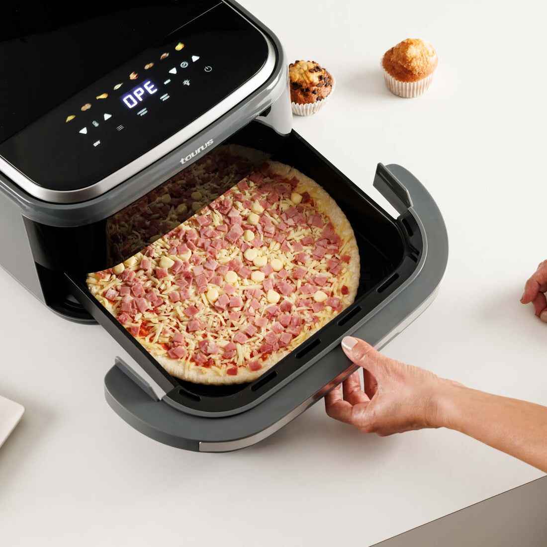Taurus 973006000 pizza fremstiller & ovn 1 pizza(er) 2200 W Sort, Fuchsia