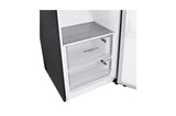 LG GLT51MCGSF køleskab Fritstående 386 L Sort
