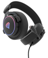 GENESIS Neon 764 Headset Ledningsført Spil USB Type-A Sort