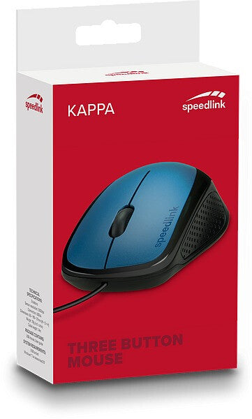 SPEEDLINK KAPPA mus Kontor Højre hånd USB Type-A Optisk 1000 dpi