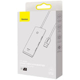 Baseus WKQX030001 interface hub USB 3.2 Gen 1 (3.1 Gen 1) Type-A 5000 Mbit/s Sort