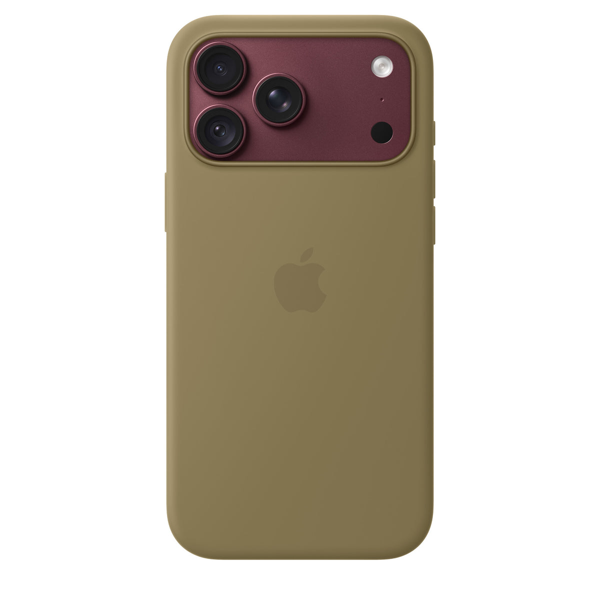 Apple iPhone 18 Pro Max Silicone Case with MagSafe - Olive