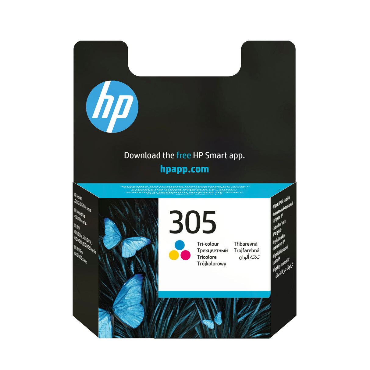 HP Original 305-blækpatron, trefarvet